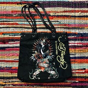 💛 2 for $13 💛 vintage ed hardy tote